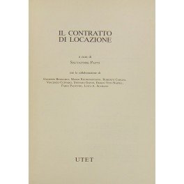 Il contratto di locazione. Con la collaborazione di Giuseppe Bernardi, …