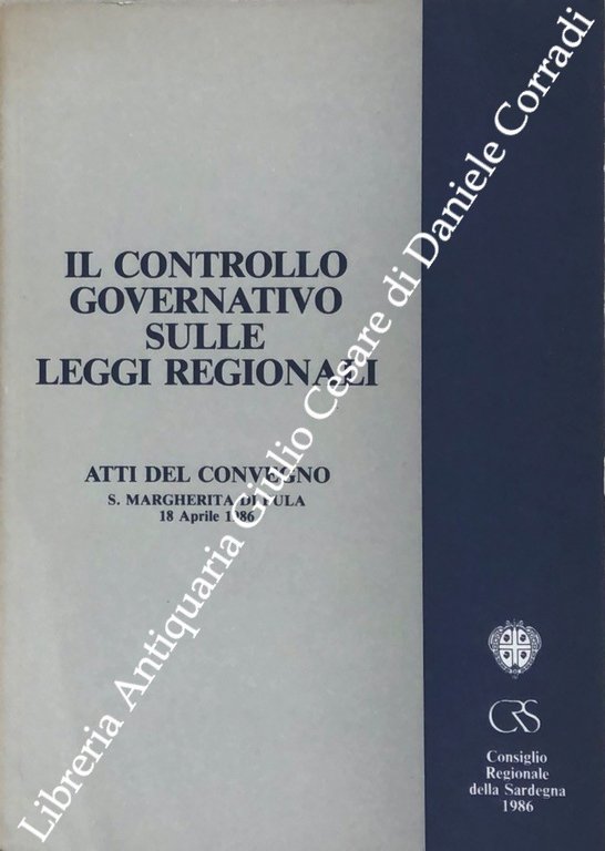Il controllo governativo sulle leggi regionali. Atti del convegno S. … | Immagine Gallery 2
