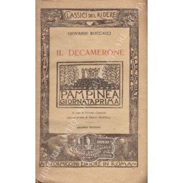 Il Decamerone. Pampinea. Giornata Prima. A cura di Ettore Cozzani. …