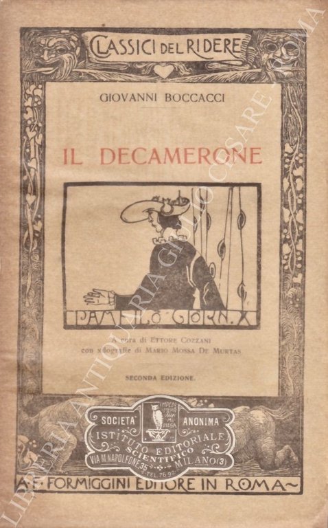 Il Decamerone. Panfilo. Giornata X. A cura di Ettore Cozzani. … | Immagine Gallery 2