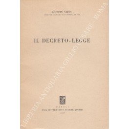 Il decreto legge