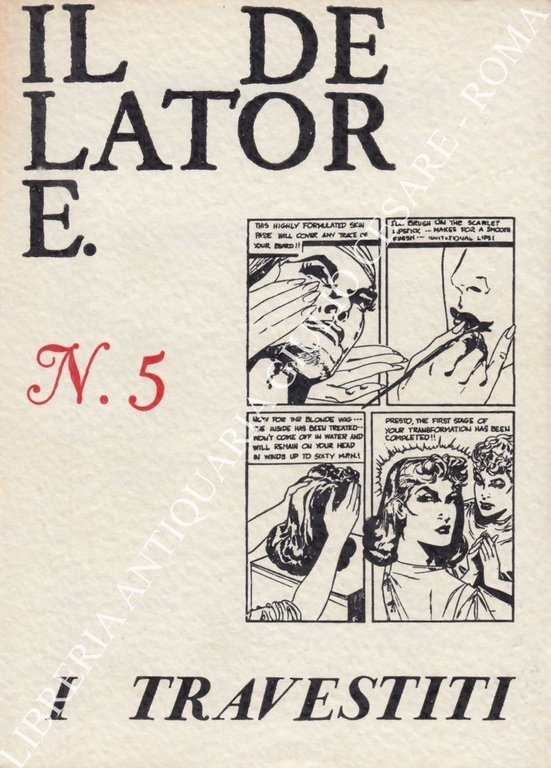 Il delatore. Numero 5 - I travestiti. Disegni originali di … | Immagine Gallery 2