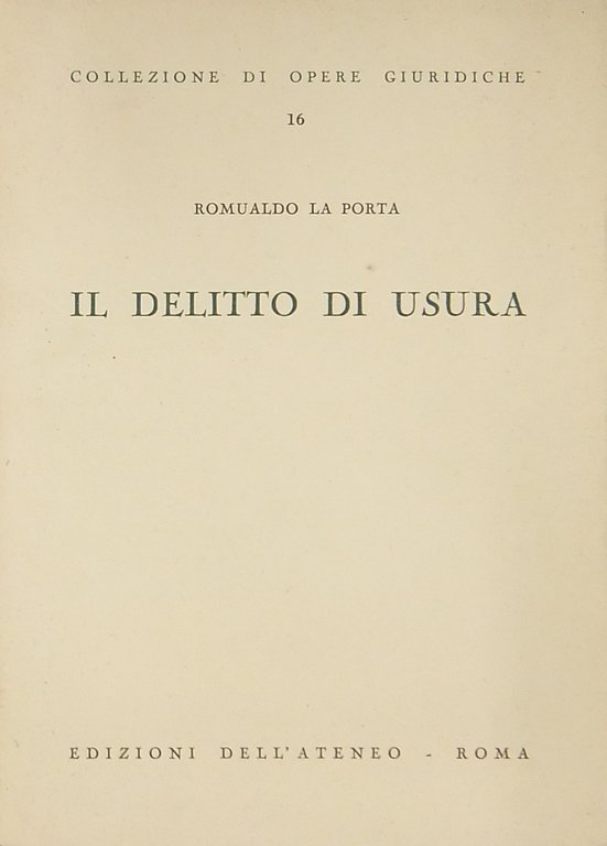 Il delitto di usura | Immagine Gallery 2