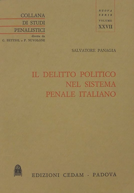 Il delitto politico nel sistema penale italiano | Immagine Gallery 2