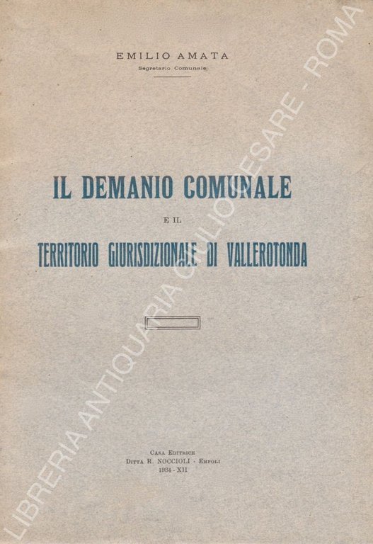 Il demanio comunale e il territorio giurisdizionale di Vallerotonda | Immagine Gallery 2