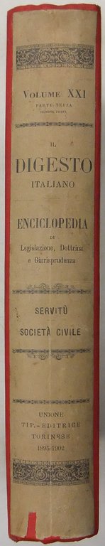 Il Digesto Italiano. Enciclopedia metodica e alfabetica di legislazione dottrina … | Immagine Gallery 2