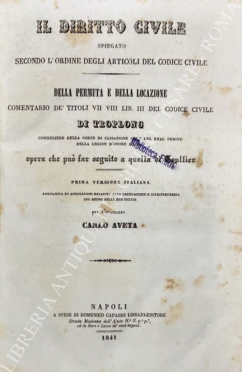 Il diritto civile spiegato secondo l'ordine degli articoli del Codice … | Immagine Gallery 2