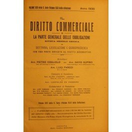 Il Diritto Commerciale e la parte generale delle obbligazioni. Diretta …