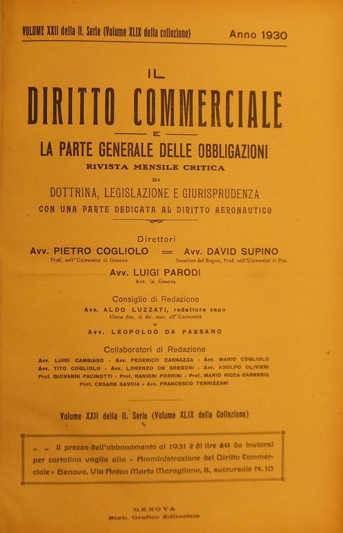 Il Diritto Commerciale e la parte generale delle obbligazioni. Diretta … | Immagine Gallery 2