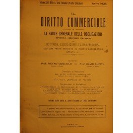 Il Diritto Commerciale e la parte generale delle obbligazioni. Diretta …