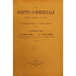 Il Diritto Commerciale. Rivista periodica e critica di giurisprudenza e …