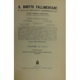 Il Diritto Fallimentare e delle societa commerciali. Rivista di dottrina …