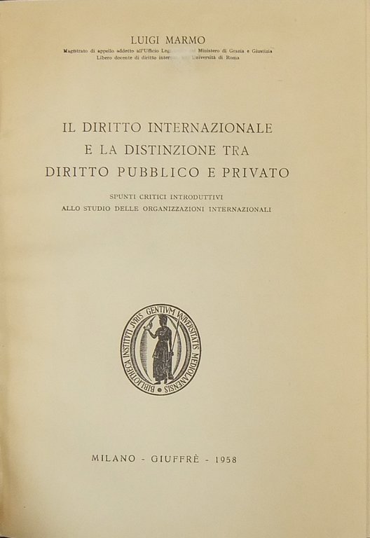 Il diritto internazionale e la distinzione tra diritto pubblico e … | Immagine Gallery 2