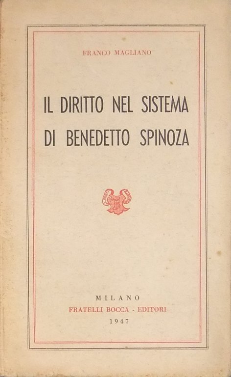 Il diritto nel sistema di Benedetto Spinoza | Immagine Gallery 2