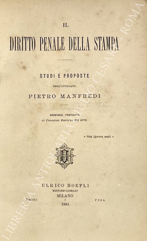 Il diritto penale della stampa. Studi e proposte | Immagine Gallery 2