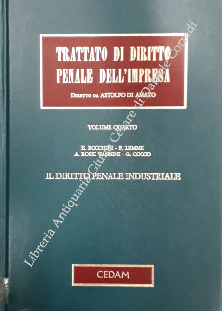 Il diritto penale industriale. E. Bocchini - Il diritto industriale … | Immagine Gallery 2