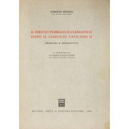 Il diritto pubblico ecclesiastico dopo il Concilio Vaticano II. Problemi …
