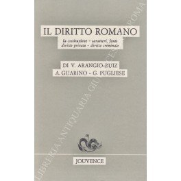Il diritto romano. La costituzione. Caratteri fonti. Diritto privato. Diritto …