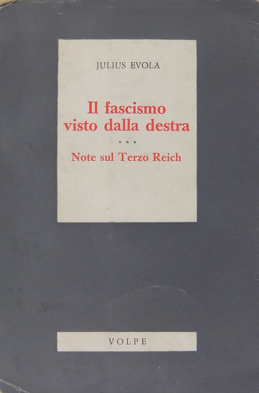 Il fascismo. Saggio di una analisi critica dal punto di … | Immagine Gallery 2