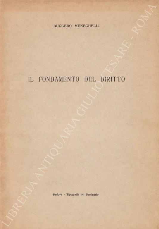 Il fondamento del diritto | Immagine Gallery 2