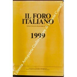 Il Foro Italiano. Fondato nell'anno 1876 da Enrico Scialoja. Anno … | Immagine principale