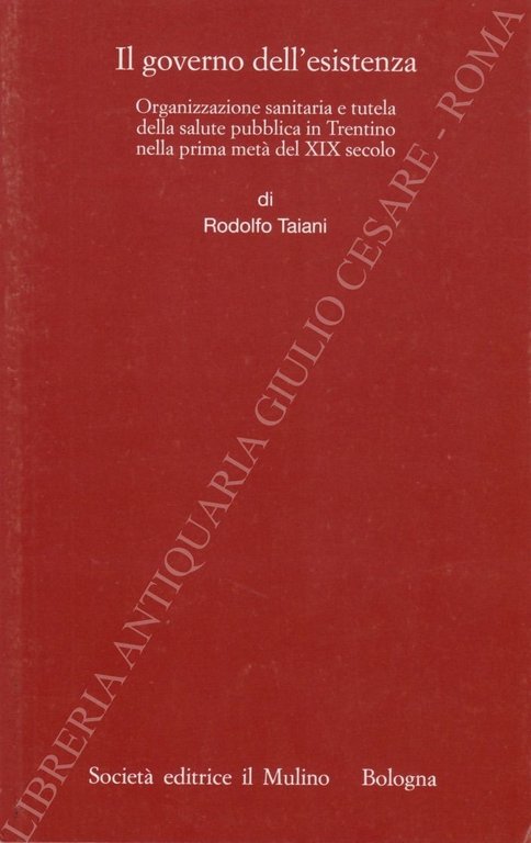 Il governo dell'esistenza. Organizzazione sanitaria e tutela della salute pubblica … | Immagine Gallery 2