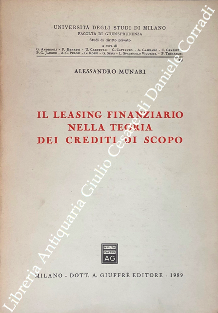 Il leasing finanziario nella teoria dei crediti di scopo | Immagine Gallery 2