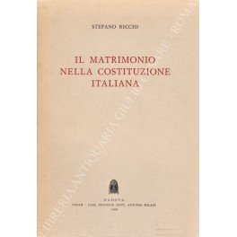 Il matrimonio nella Costituzione italiana