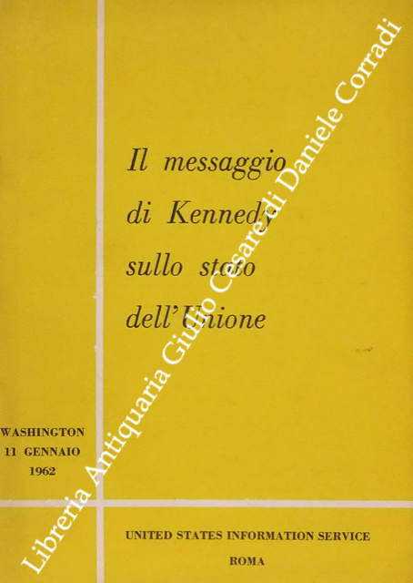 Il messaggio di Kennedy sullo stato dell'Unione. Washington - 11 … | Immagine Gallery 2