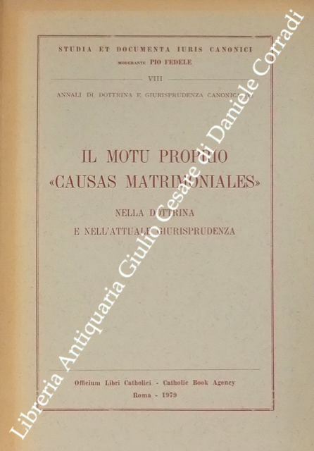 Il motu proprio "causas matrimoniales" nella dottrina e nell'attuale giurisprudenza. … | Immagine Gallery 2