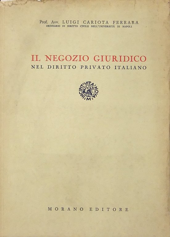 Il negozio giuridico nel diritto privato italiano | Immagine Gallery 2