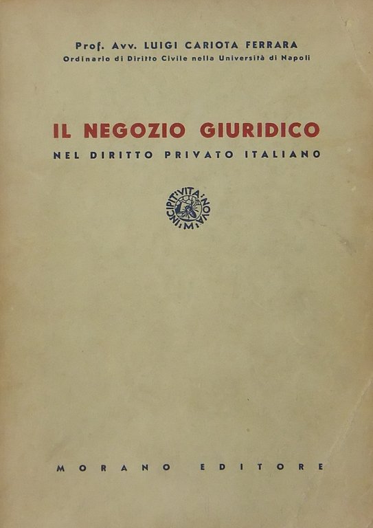 Il negozio giuridico nel diritto privato italiano | Immagine Gallery 2