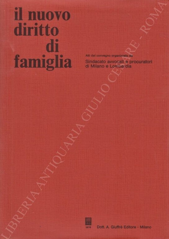Il nuovo diritto di famiglia. Atti del convegno organizzato da … | Immagine Gallery 2