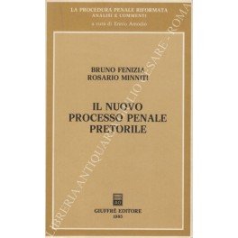 Il nuovo processo penale pretorile | Immagine principale