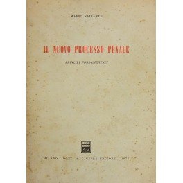 Il nuovo processo penale. Principi fondamentali