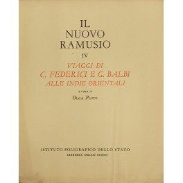 Il nuovo Ramusio. Vol. IV - Viaggi di C. Federici …