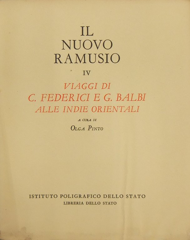 Il nuovo Ramusio. Vol. IV - Viaggi di C. Federici … | Immagine Gallery 2