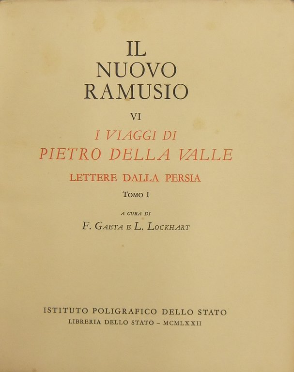 Il nuovo Ramusio. Vol. VI - I viaggi di Pietro … | Immagine Gallery 2