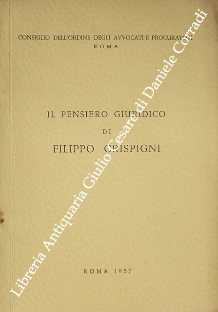 Il pensiero giuridico di Filippo Grispigni. Conferenza tenuta dal prof. … | Immagine Gallery 2