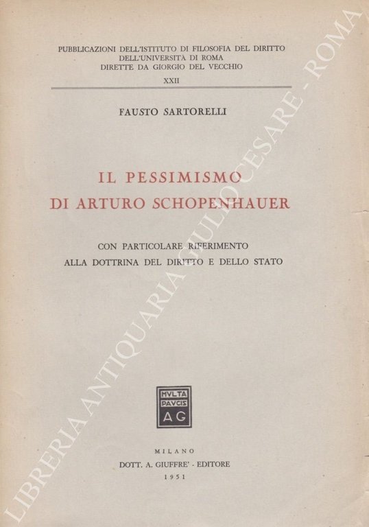 Il pessimismo di Arturo Schopenhauer con particolare riferimento alla dottrina … | Immagine Gallery 2