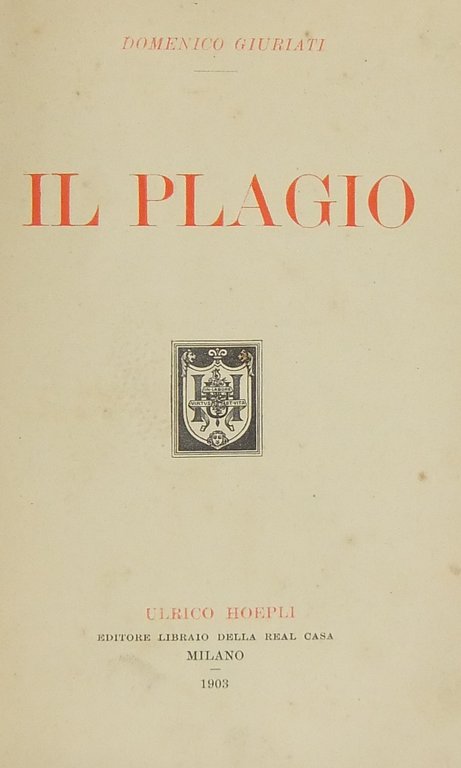 Il plagio | Immagine Gallery 2