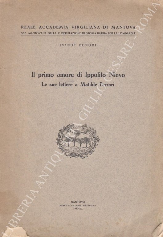 Il primo amore di Ippolito Nievo. Le sue lettere a … | Immagine Gallery 2