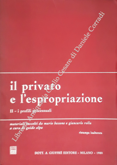 Il privato e l'epropriazione. Vol. II - I profili processuali. … | Immagine Gallery 2