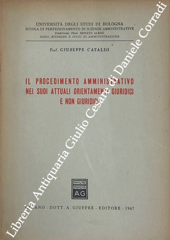 Il procedimento amministrativo nei suoi attuali orientamenti giuridici e non … | Immagine Gallery 2