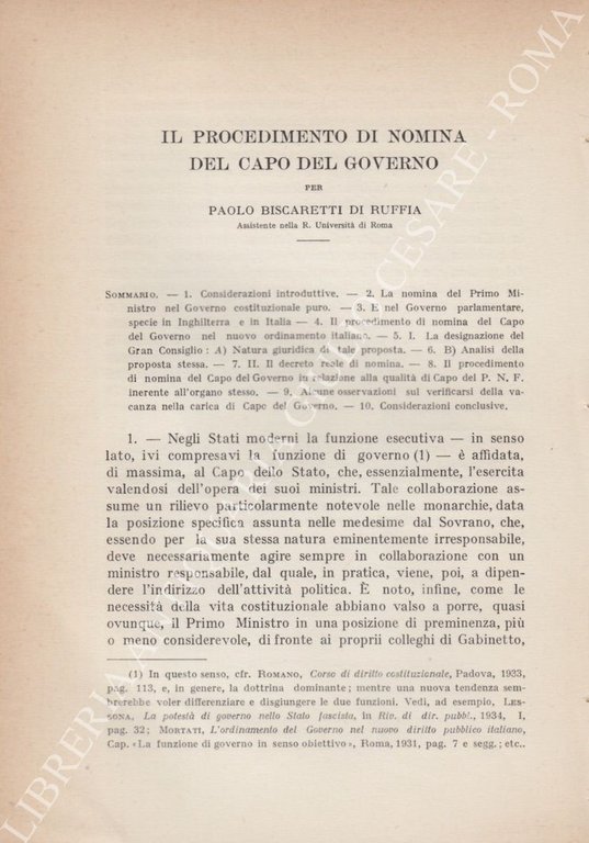 Il procedimento di nomina del capo di governo | Immagine Gallery 2