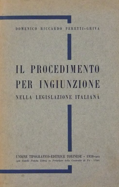 Il procedimento per ingiunzione nella legislazione italiana | Immagine Gallery 2