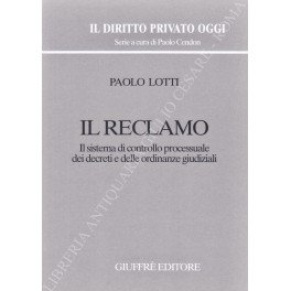 Il reclamo. Il sistema di controllo processuale dei decreti e … | Immagine principale