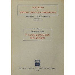 Il regime patrimoniale della famiglia. Vol. I - I rapporti …