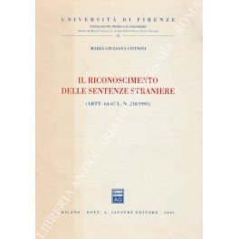 Il riconoscimento delle sentenze straniere (Artt. 64-67 L.N. 218/1995)