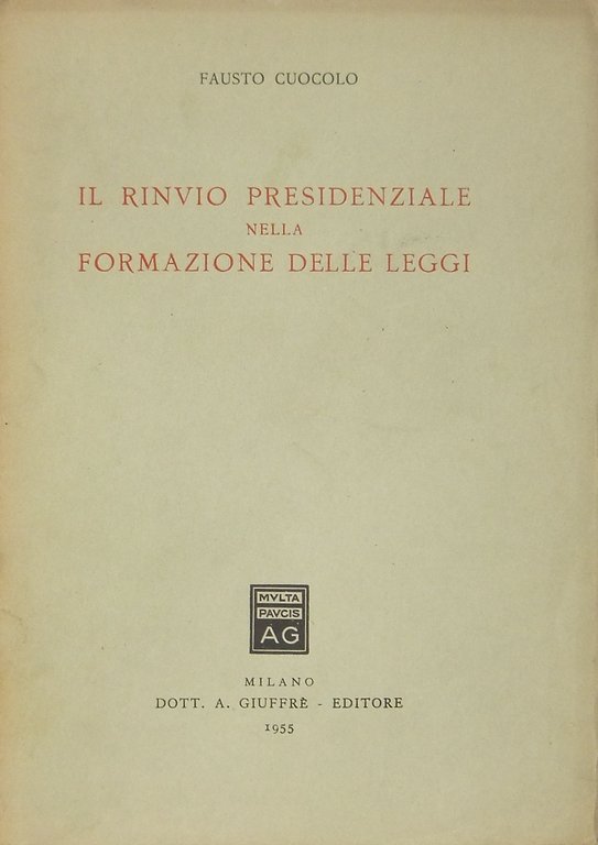 Il rinvio presidenziale nella formazione delle leggi | Immagine Gallery 2